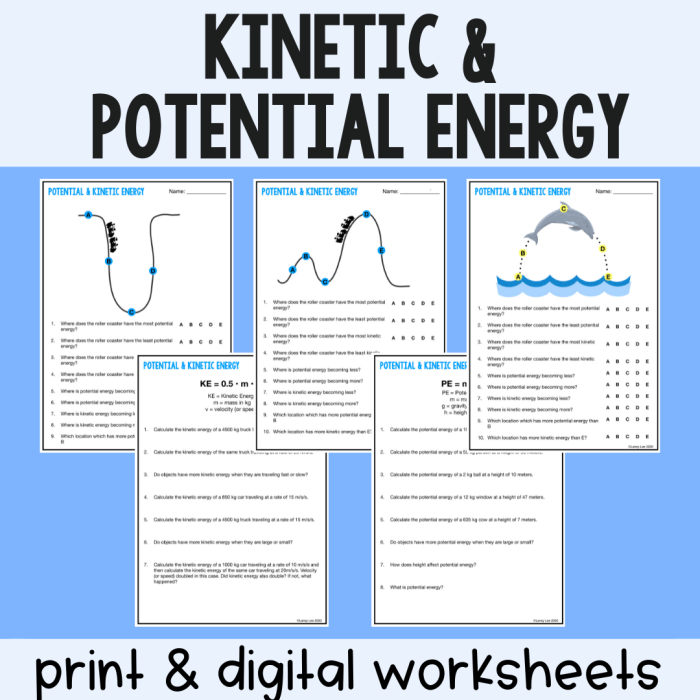 Generation genius potential and kinetic energy