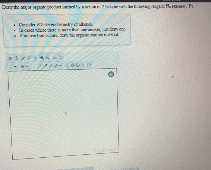 Draw the major organic product formed in the reaction.