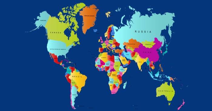 End of semester test world geography b